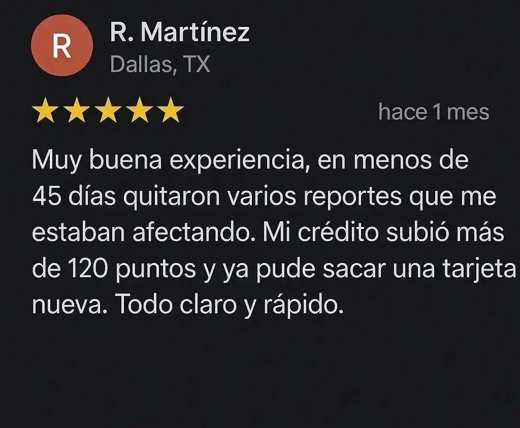 agencia credito reparadora